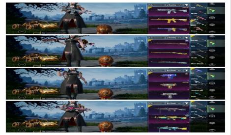 🇮🇳BGMI M4 ON-HIT + AKM-4 + 64MF ACCOUNT🇮🇳