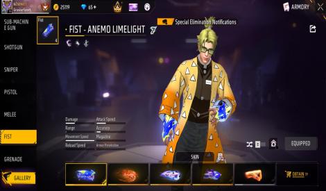 Free fire max account