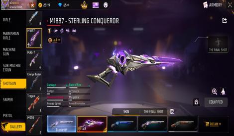 Free fire max account