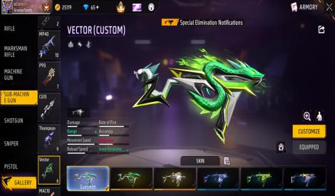 Free fire max account