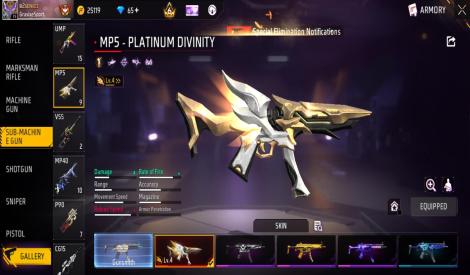 Free fire max account