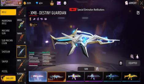 Free fire max account