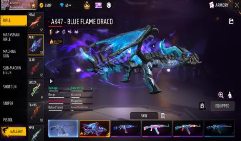 Free fire max account