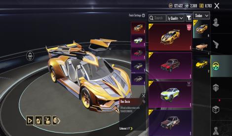 Bgmi Deal account 80 lvl 5 xsuits available 4 supercars available m4 glacier and many more