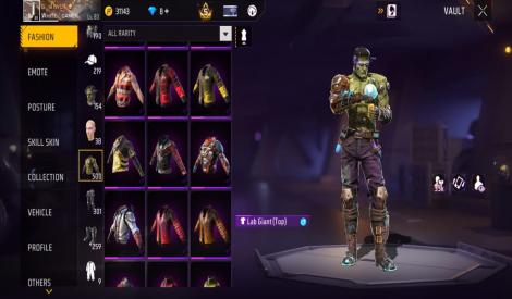 OG COLLECTION AND SKINS LVL80