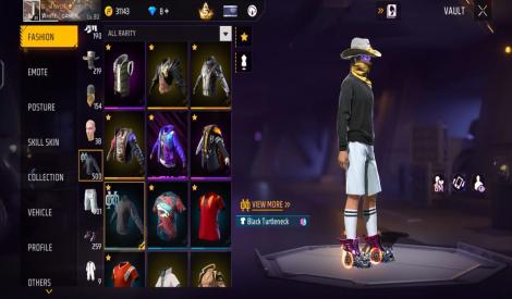 OG COLLECTION AND SKINS LVL80