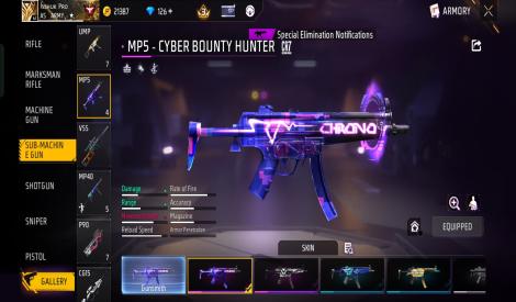 Free Fire Semi-Pro Account | Good Collection