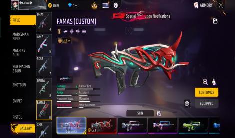 My free fire id sell