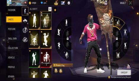 highlights rare skins, bundles, high-level passes (Elite Pass), lots of diamonds, and overall account