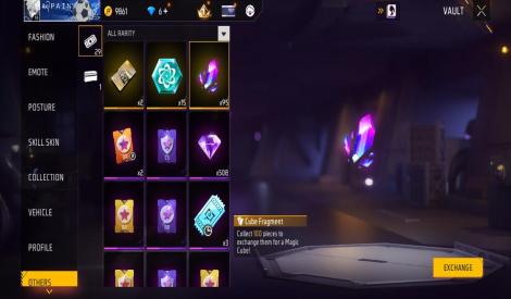 Free fire max rare account