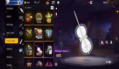 Free fire max rare account