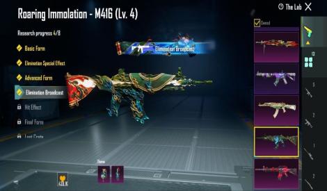 🇮🇳BGMI ROARING LVL-4 + AKM LVL-2 + 48MF ACCOUNT🇮🇳