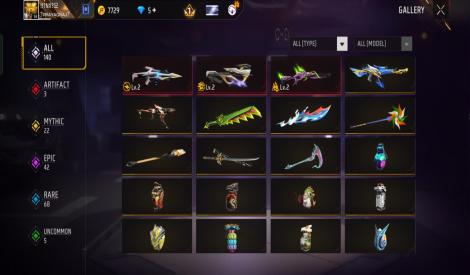 Level 58 and 3 Evo gun