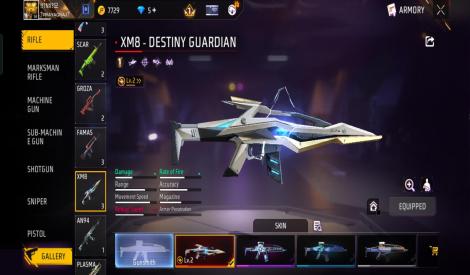 Level 58 and 3 Evo gun