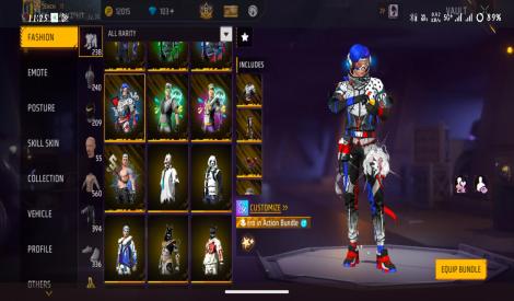 🥳🥳Sale=FF Prime 8 ID+lvl 7 guild