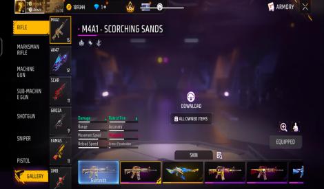 Free fire old account