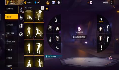 Free fire old account