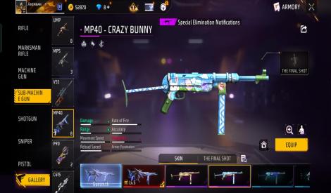 5 EVOGUN OR PRIME LEVEL 4