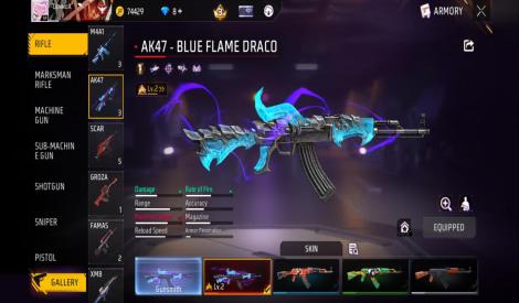 💎 Premium Free Fire Account | Level 59 | Prime 3 | 3 EVO Skins | Safe & Verified