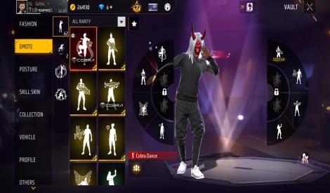 6 uears old account 4 evo guns max old emots old bundles