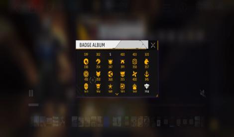 Free fire max account with old collection