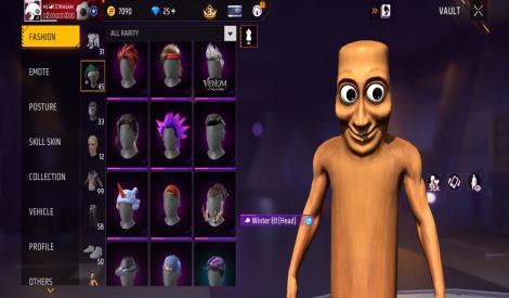 Free Fire MAX Lv61 Heroic Account | 2500+ Likes | 19+ Emotes | Evo Items | Premium Bundles