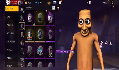 Free Fire MAX Lv61 Heroic Account | 2500+ Likes | 19+ Emotes | Evo Items | Premium Bundles