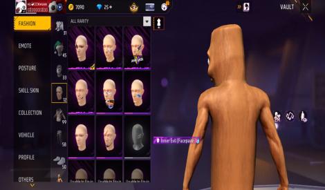 Free Fire MAX Lv61 Heroic Account | 2500+ Likes | 19+ Emotes | Evo Items | Premium Bundles