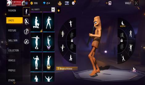 Free Fire MAX Lv61 Heroic Account | 2500+ Likes | 19+ Emotes | Evo Items | Premium Bundles