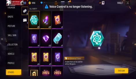 Free Fire MAX Lv61 Heroic Account | 2500+ Likes | 19+ Emotes | Evo Items | Premium Bundles