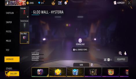 9 evo gun,8080likes,5year old ,headshot artist ,terminator,great collection, 13 gloo wall , 41 emotes