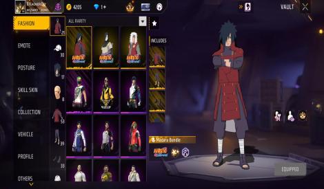 Best account madhara uchiha bundle