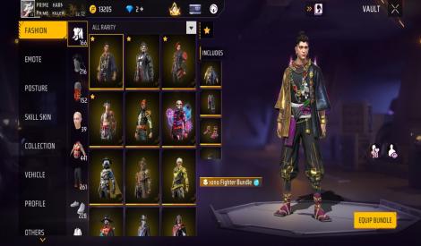 Free fire max 7 years old account 💯