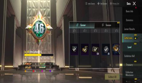 ACCOUNT LEVEL 79 + GLACIER LEVEL 2 + 24 MF + OLD BREAD UNLOCK + 400 UC